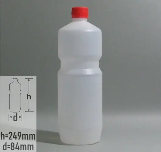 Sticle plastic - sticle 1 litru [detalii + poze + dimensiuni]